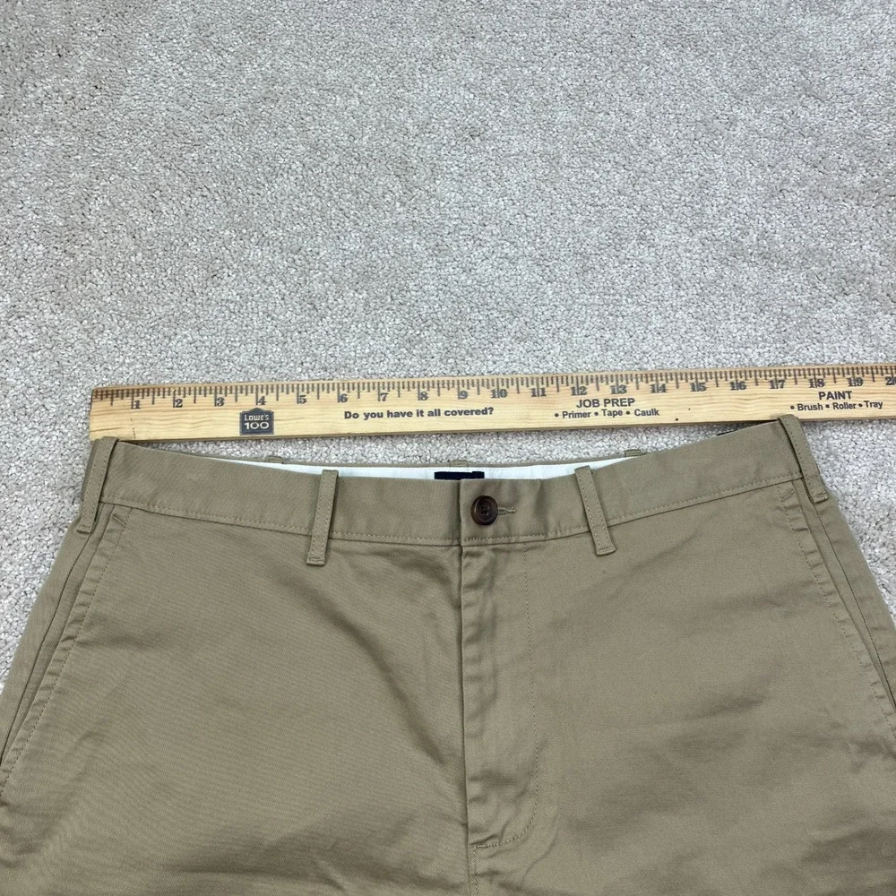NEW J.Crew Mens 34 Shorts Khaki 7